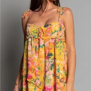 floral summer dress